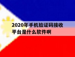 包含2020年手机验证码接收平台是什么软件啊的词条