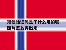 短信验证码是干什么用的呢图片怎么弄出来