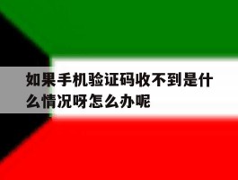 包含如果手机验证码收不到是什么情况呀怎么办呢的词条