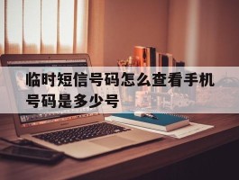 临时短信号码怎么查看手机号码是多少号