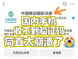 人在国外收不到手机验证码怎么处理掉