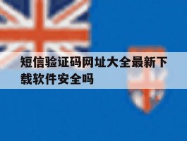 短信验证码网址大全最新下载软件安全吗的简单介绍