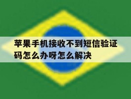 包含苹果手机接收不到短信验证码怎么办呀怎么解决的词条